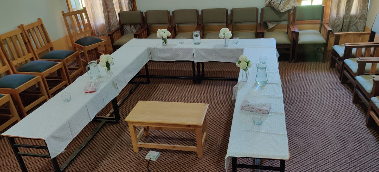 Conference Room table setup